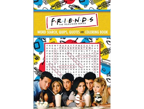 Livro Friends Word Search, Quips, Quotes, and Coloring Book de Editors Of Thunder Bay Press (Inglês)