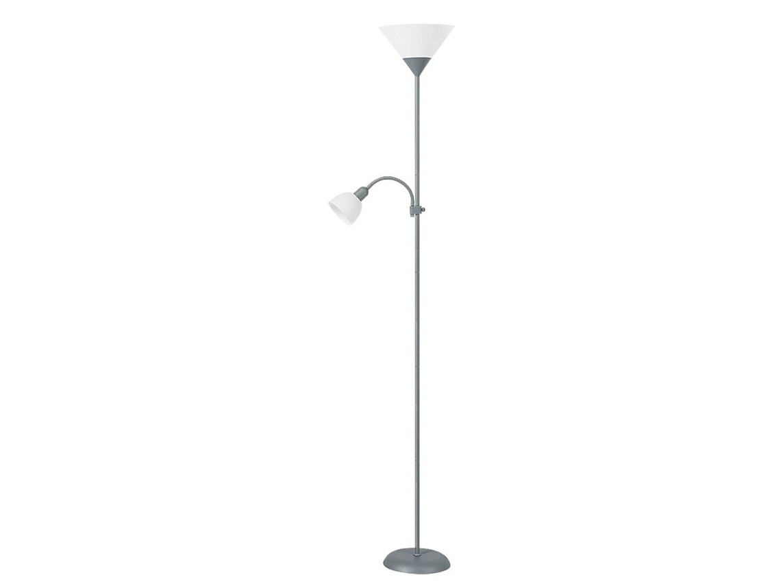 Candeeiro de Pé com Braço de Leitura RABALUX Action H180 Cm