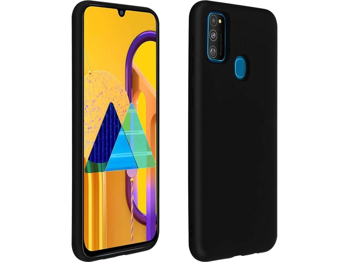 Lurelia Capa De Silicone Para Samsung Galaxy M30 Preto