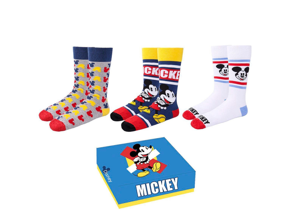 Disney Mickey Pack 3 Meias