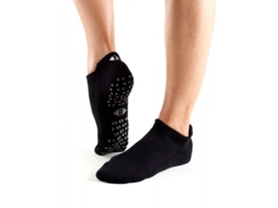 Meias Antiderrapantes Fitness Mad Tavi Noir Savvy Pretas Tamanho Médio Para Esporte