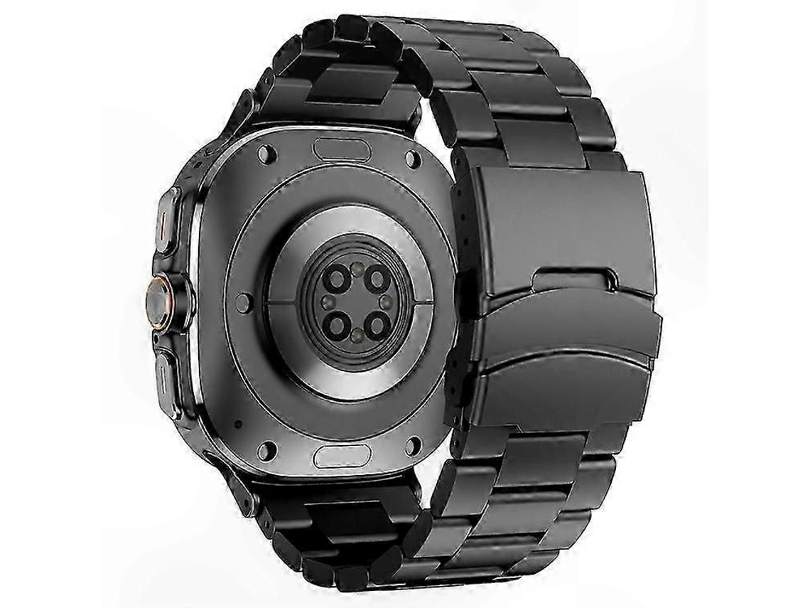 Pulseira de Liga Titânio 47 Mm com Fecho 3 Elos para Smartwatches. GOKOCO