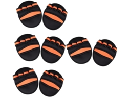 Luvas De Levantamento Peso Happyyami 4 Pares, Palma Antiderrapante, Aderência Confortável Para Treino E Exercícios Na
