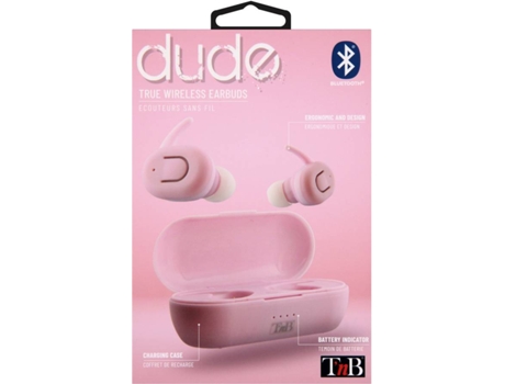 Auriculares Bluetooth True Wireless TNB Dude In Ear Microfone