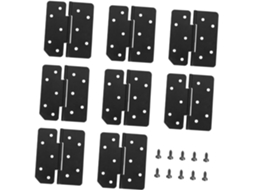 Villcase Conjunto De 8 Ferro Para Móveis, Simples E Práticas Mesas