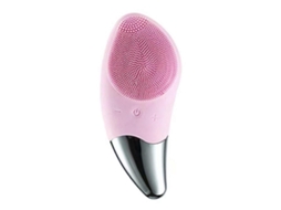 Escova de Limpeza Facial, Facial Elétrica Silicone com Massageador, Esfoliante À Prova D'água GOKOCO