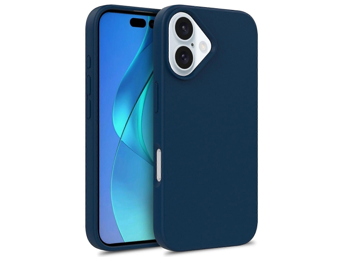 Capa Híbrida Biodegradável De Palha De Trigo E Tpu Para Iphone 16