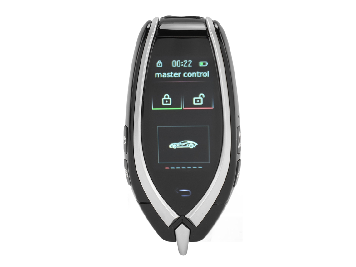 Chave Remota Carro Lcd Inteligente 2.0 Polegadas Bluetooth 5.0 Botão Start Stop