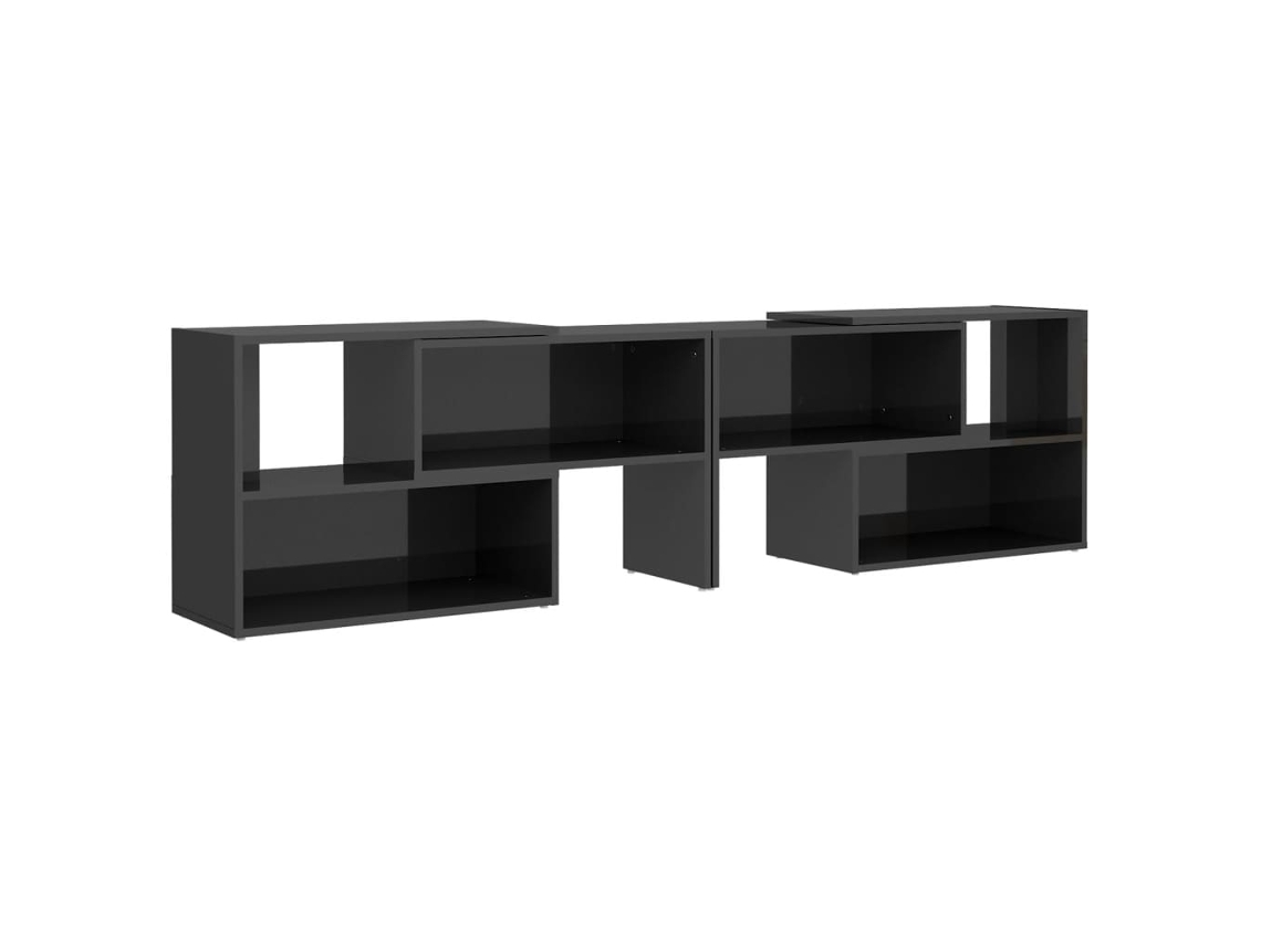 Tv Cabinet, Tv Cabinets Vidaxl Cinzeto Madeira Processada (n/a)