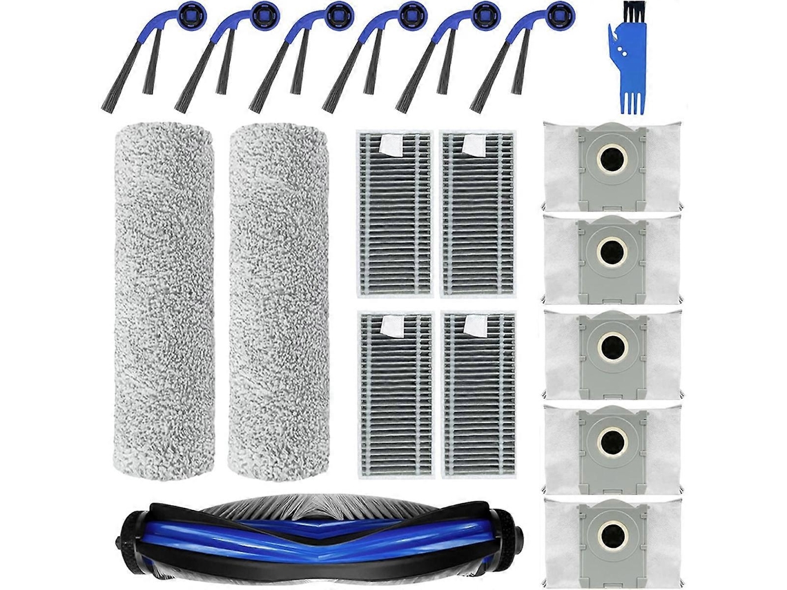 Conjunto De Acessórios, Escovas E Filtros De Reposição Para Aspirador Robô.