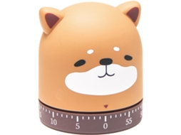 Ferramenta Temporizador Criativo Gerenciador de Tempo Do Aluno Shiba Inu Mecânico Cozinha Feriado Natal 60 Minutos Corda Gira UISAVE
