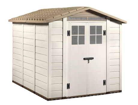 Abrigo de Jardim HABRITA (Resina - 202.5 x 220 x 202.5 cm)