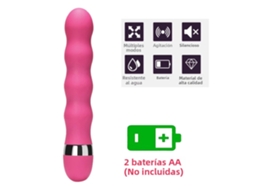 Vibrador Av para Uso Vaginal Feminino, Masturbador Tipo Dildo Movido a Bateria MDUG (vermelho)