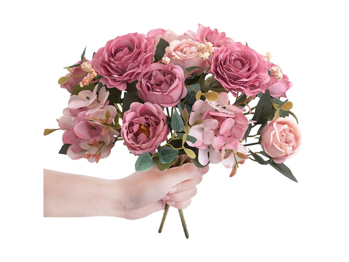 Laxiscreed Hibiscus Rose Pack De 2 Unidades Para Decoração E Artesanato