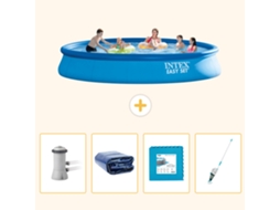 Intex Piscina Easy Set Redonda - 457x84 Cm - 5-peças S319