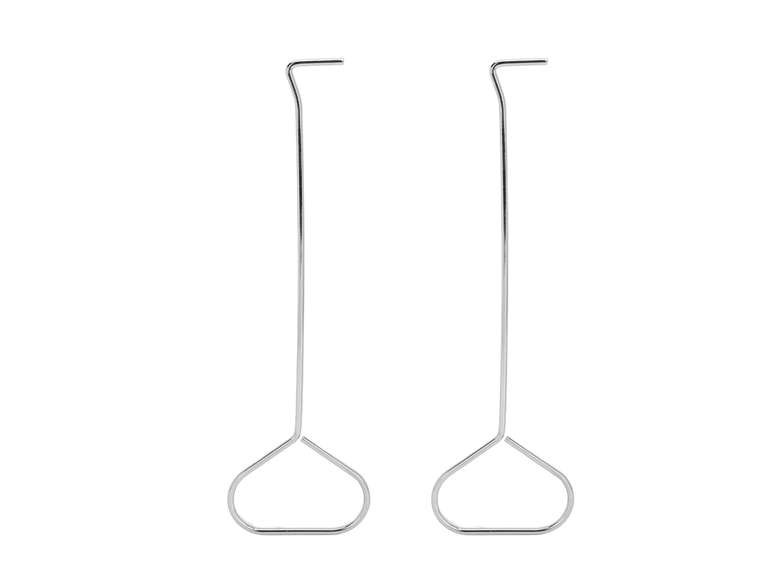 2pcs Aplicador De Pavio De Vela Em Aço Inoxidável Com Extintor De Chama Para Casa Decorativa Prática