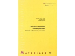 Livro Literatura española contemporánea de Manuel Aznar Soler, Sergio Beser et al. (Espanhol)