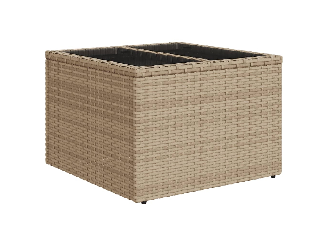 Garden Table, Garden Tables Vidaxl Bege Rattan / Vime (n/a)