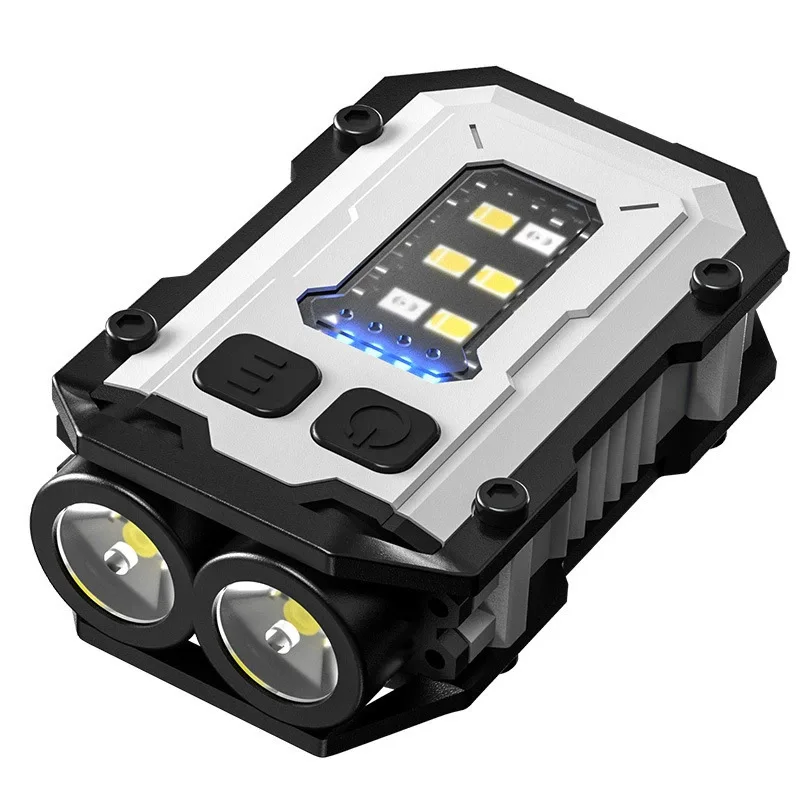 Lanternas de Cabeça Led Recarregáveis, 2 Unidades, 230°, 2 Leds, IPX4 BRILVIBERA
