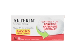 ARTERIN Levedura Vermelha de Arroz 90 Comprimidos + 30 Comprimidos Grátis