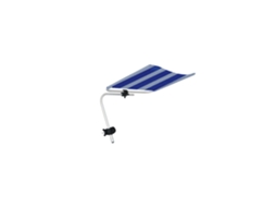 Parasol Inclinável Marbueno Listrado Azul Para Praia E Jardim Marbueno Summer
