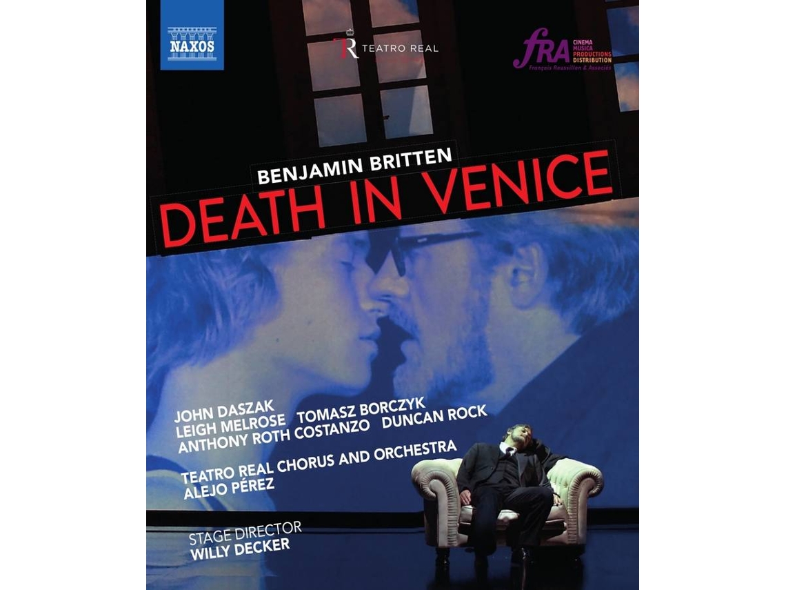 Blu-ray Video Daszak/Melrose/Pérez/TeatroRealChor&Orch/+ - Death in Venice (1CD)