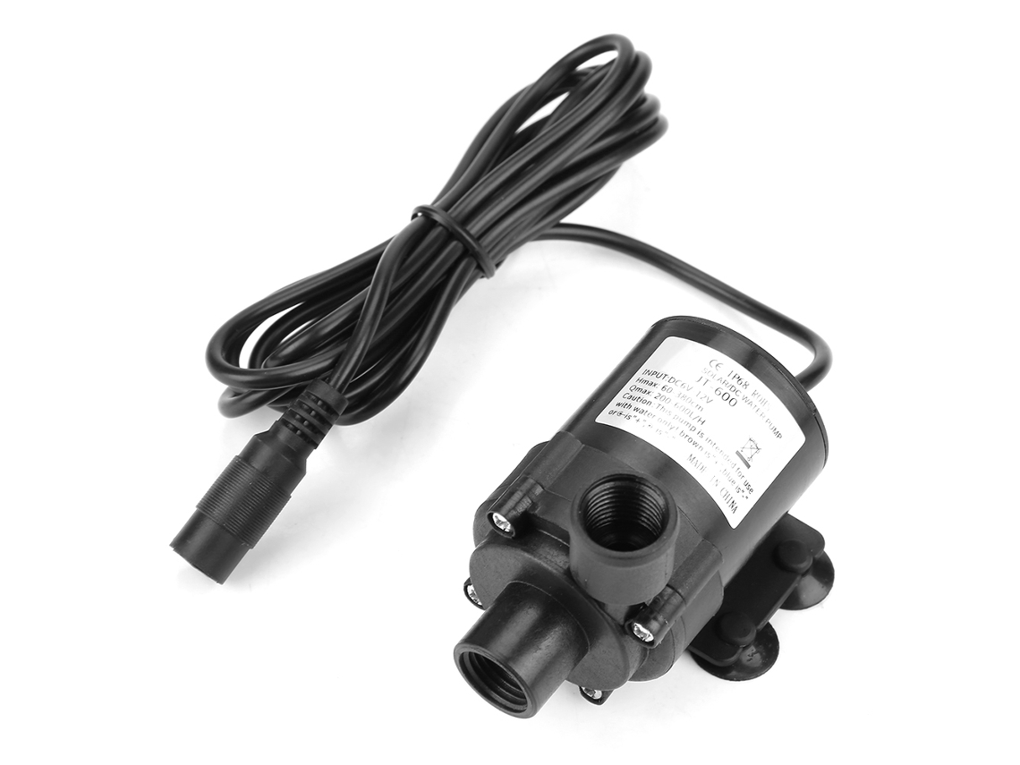 Bomba De Água Dc Brushless Mini 12v 16mm Rosca Interna -40℃~100℃ Submersível