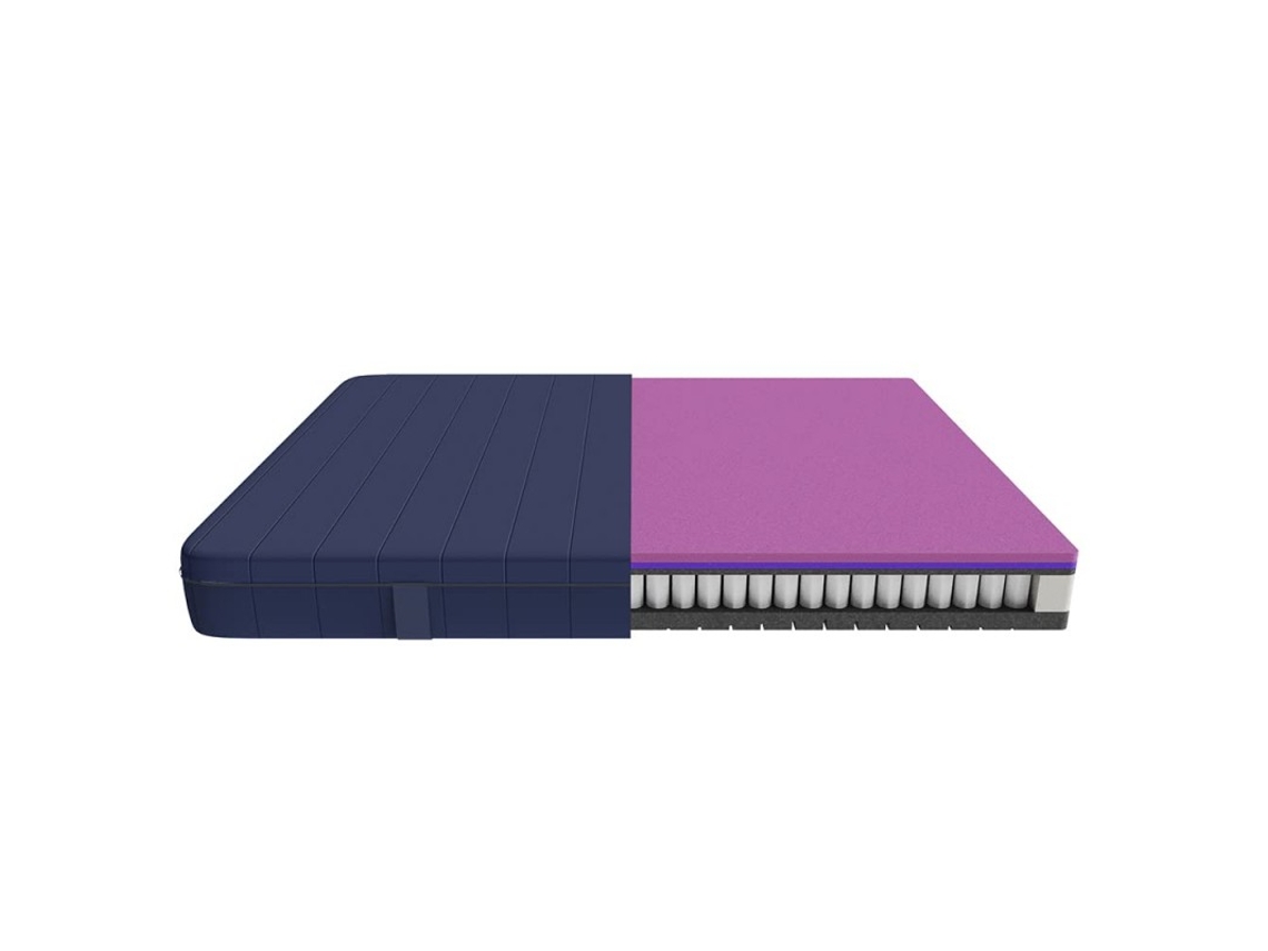 Colchão Viscoelástico e Flow e-Hybrid 150x200 4 Camadas SpringCore Molas Bolsas Altura 28cm Alta Firmeza MorphoAdapt SoftFresh & EasyClean CECOTEC