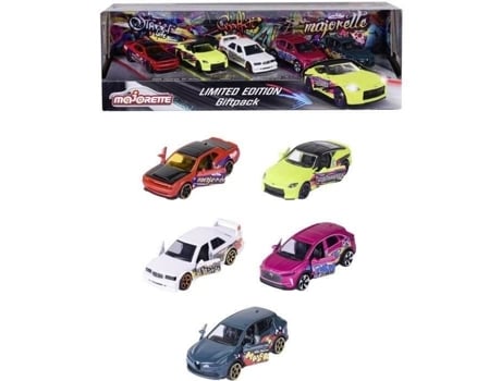 Pacote de presente Sl 11, 5 veículos da coleção Majorette