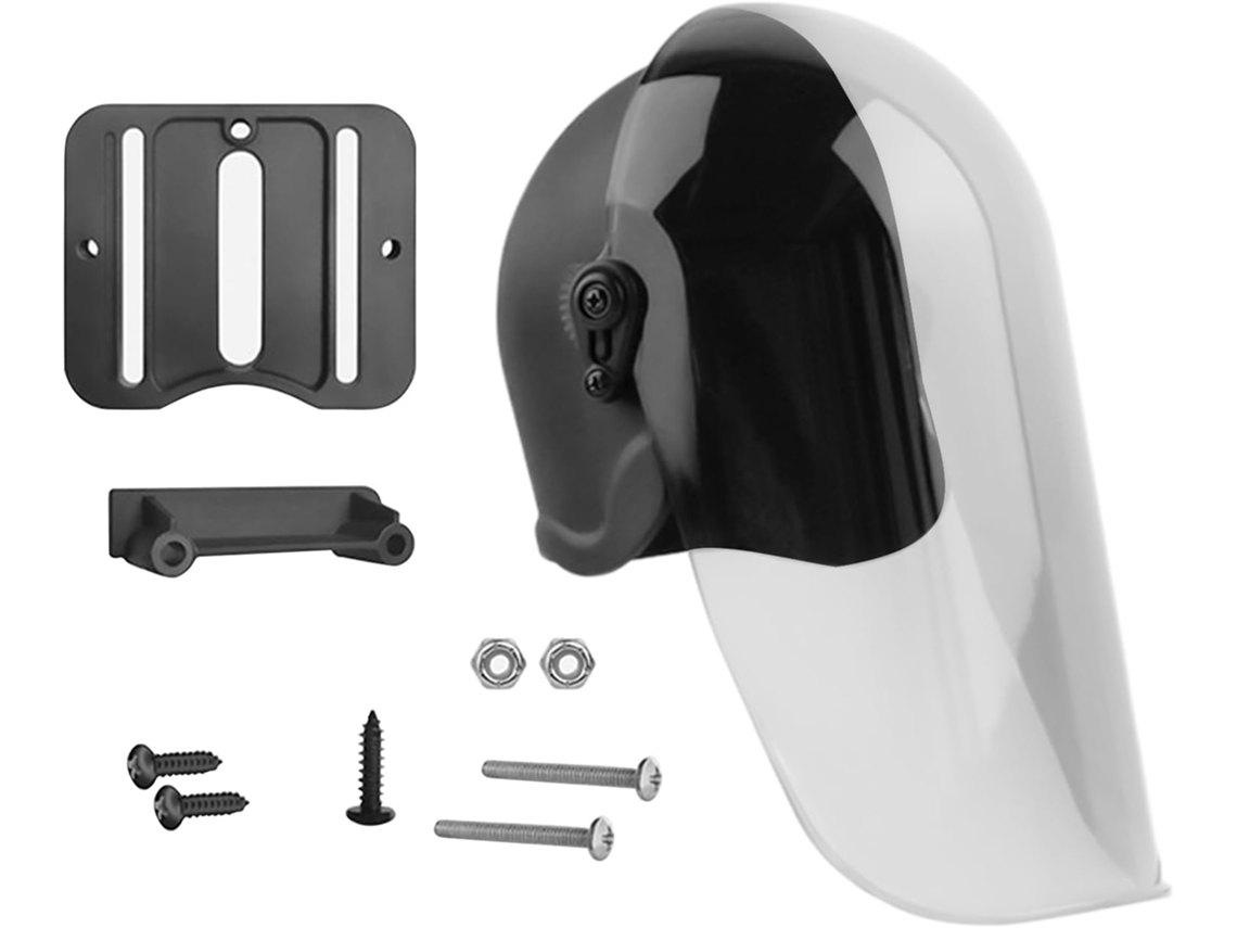 Protetor de tecido para celular de motocicleta, proteção expandida contra sol e água para capacete Viseira