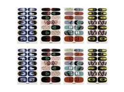 8Pcs Adesivo de Nail Art para Decorações de Halloween ALLINLESS