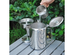 Caneca De Café De Aço Inoxidável Para Camping, Cafeteira De Prensa Francesa Brilvibera