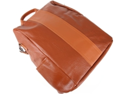 Mochila Feminina De Couro Com Alça De Ombro, Estilo Casual, Amplo Espaço Para Dispositivos Eletrônicos.