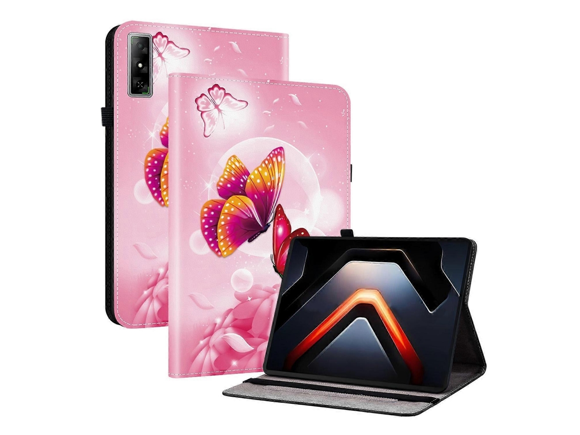 Capa de couro para tablet com textura de cristal colorido Webake
