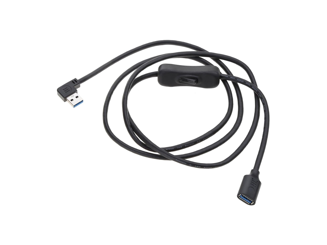 Cabo Extensor Usb Confiável, Cabo Extensor Usb 3.0, Cabo De Dados Rápido Com Interruptor Usb.