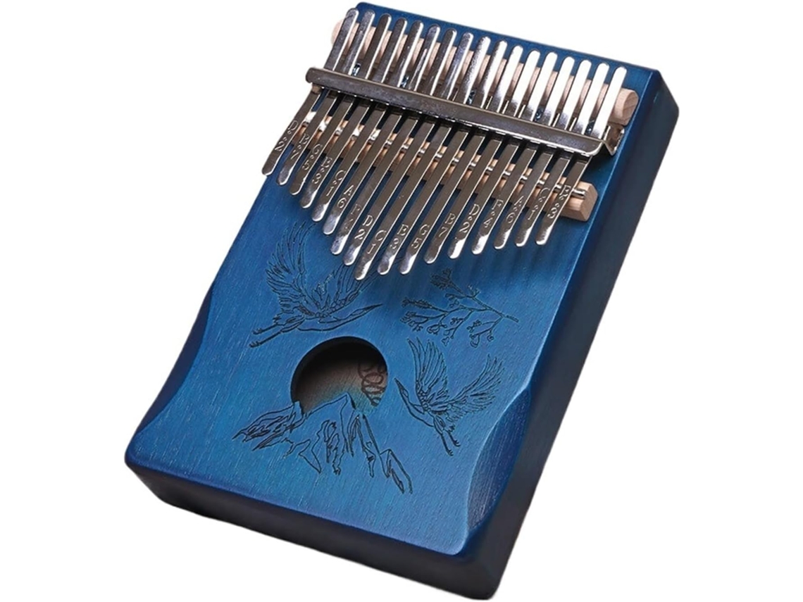 Kalimba, Um Piano De Polegar Com 17 Teclas, Instrumento De Piano Para Os Dedos