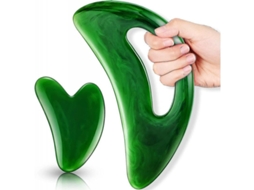 Ferramenta De Massagem Gua Sha Corporal Com Grip Em Resina Anti-celulite Tjo