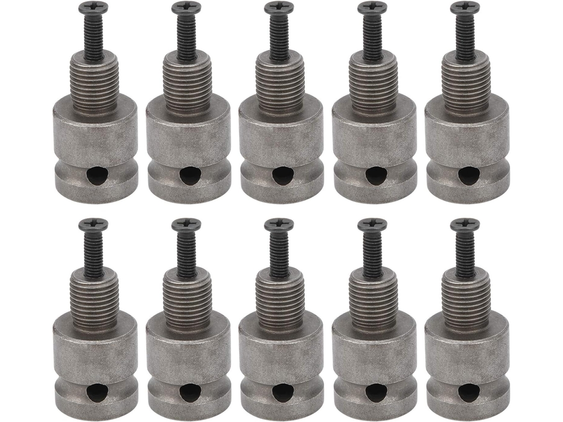 Conjunto De 10 Adaptadores Chave Elétrica Para Rosca Quadrada G1/2