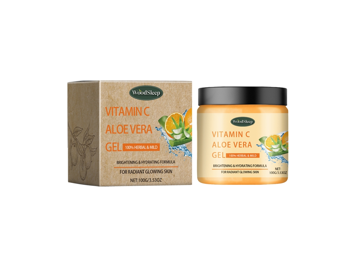 Gel Aloe Vera Vitamina C Pele Saudável Hidratada
