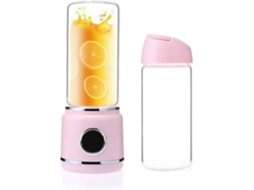 Liquidificador Qh-08-2 (430 Ml - Rosa)