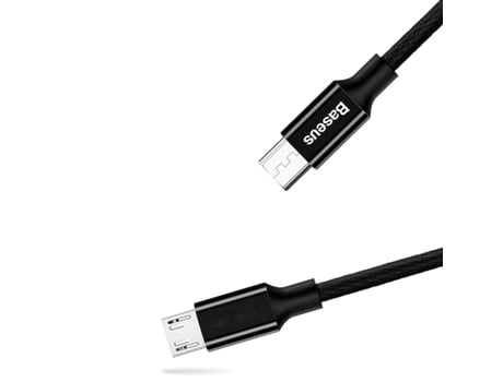 Cabo USB-A a Micro USB Baseus Superior 2A CAMYS-01 - Black 1 metro