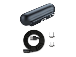 Mini Banco Magnético Do Poder Do Carregador 2600Mah com Relação Tipo-C/Micro Usb/Ios ALLINLESS