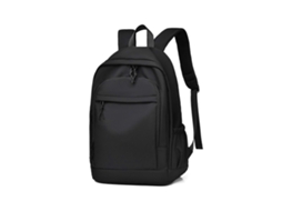 Mochila Escolar Resistente Para Laptop, Mochila Escolar Grande Com Vários Bolsos Para Adolescentes E Estudantes, Preta
