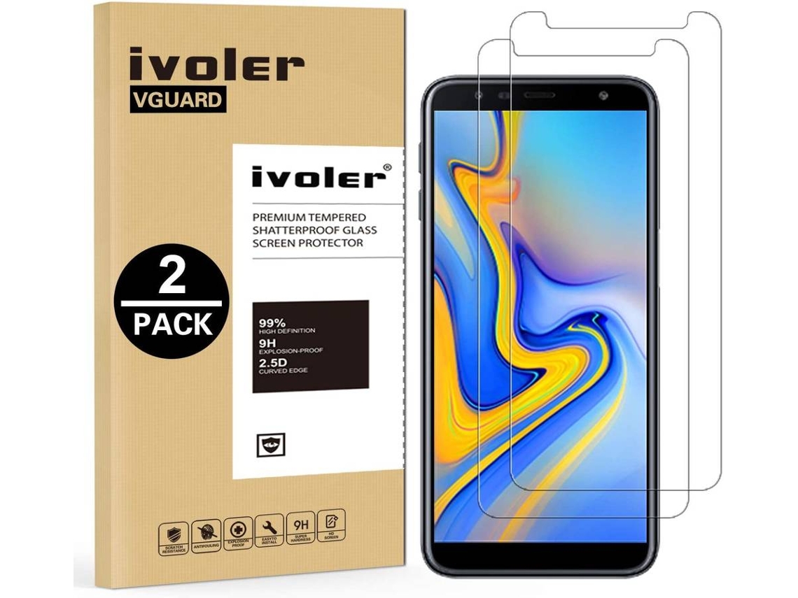 2x Película Vidro Temperado Samsung Galaxy A7 2018 HONGWE.