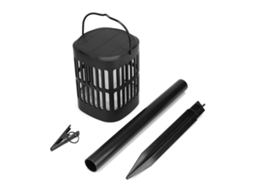 2pcs Lâmpada de Chamas Solar Ip65 Decorativa Jardim