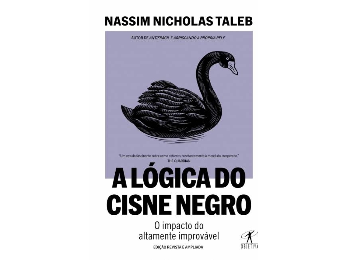Livro A Lógica do Cisne Negro de Nassim Nicholas Taleb (Português)