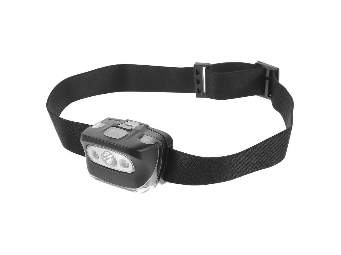 Lanterna De Cabeça Led Recarregável Para Camping Para Adultos, Preta, 5,60 X 4,20 X 3,80 Cm, 1 Conjunto Olysi Shop