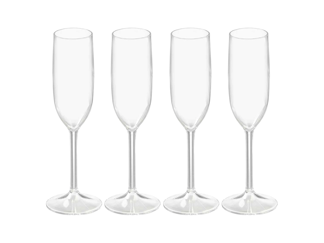 Conjunto de 4 Copos de Cocktail de 165ml Acrílico DAM