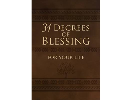 Livro 31 decrees of blessing for your life de patricia king (inglês)
