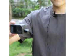 Micrófono Lavalier Clip-on Com Conector Type-c Plug Play Compatível Com Insta360 One R/rs/x2/rs 1-inch 360 Edistion Action 2/3